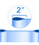 2" Pole Pocket Left & Right
